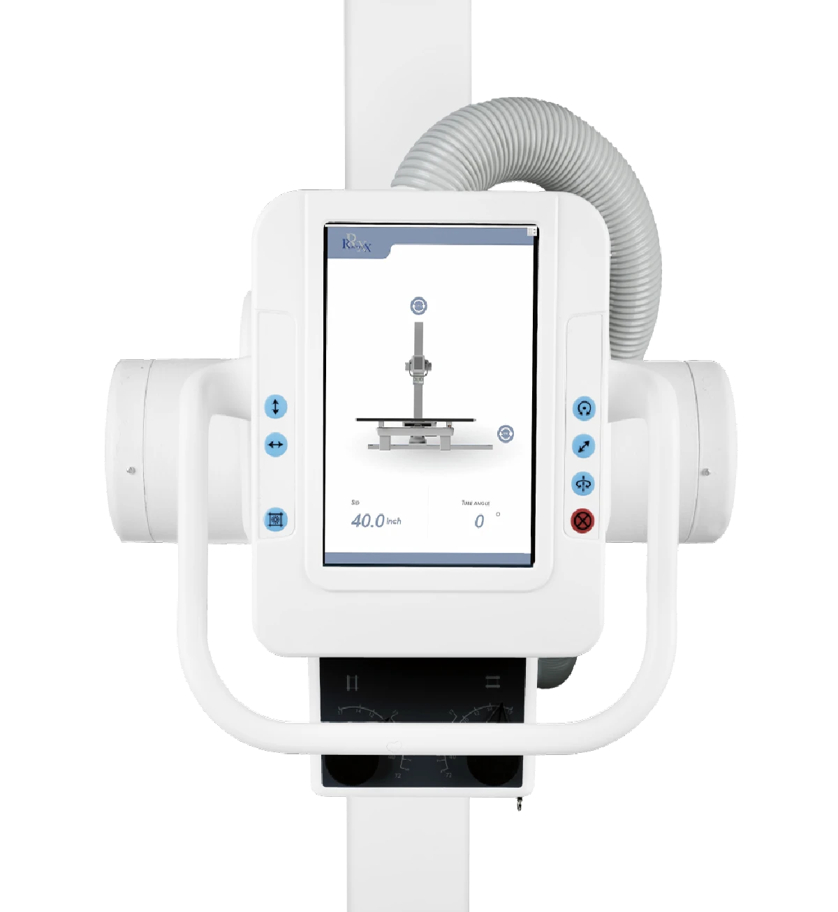 Acuity FDR+ Floor Mounted X-Ray Machine Touchscreen